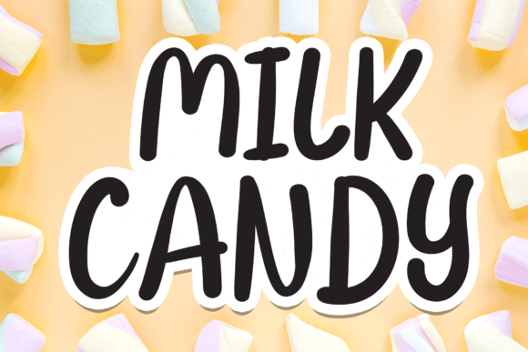 Milk Candy Font Download for Desktop