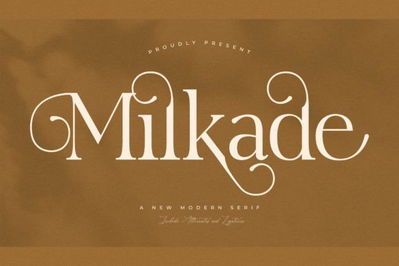 Milkade Font - Featured Image