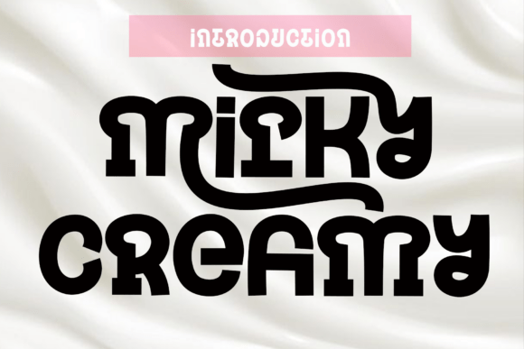 Milky Creamy Font - Featured Image