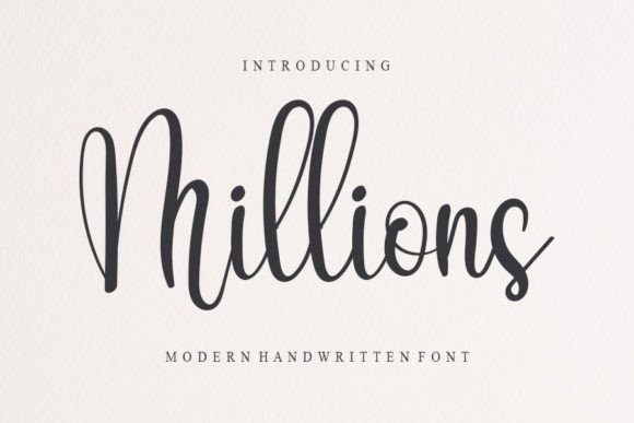 Millions Font Download for Desktop