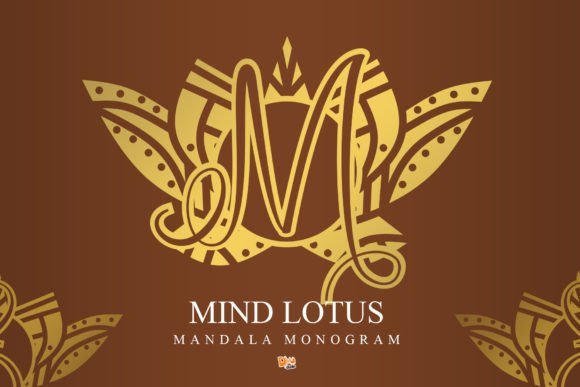 Mind Lotus Lotus Mandala Monogram Font Download for Desktop