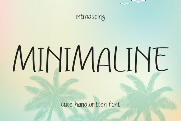Minimaline Font - Featured Image