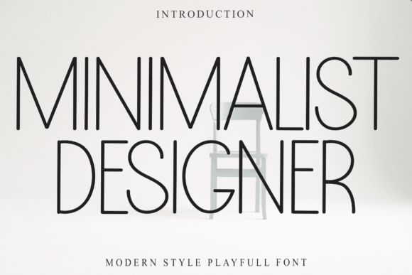 Minimalist Designer Font Download for Desktop