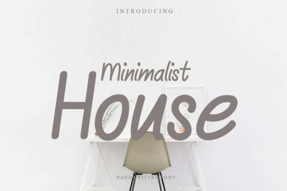 Minimalist House Font - Featured Image