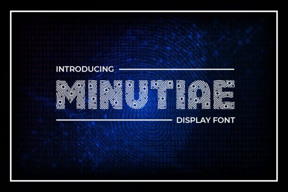Minutiae Font - Featured Image