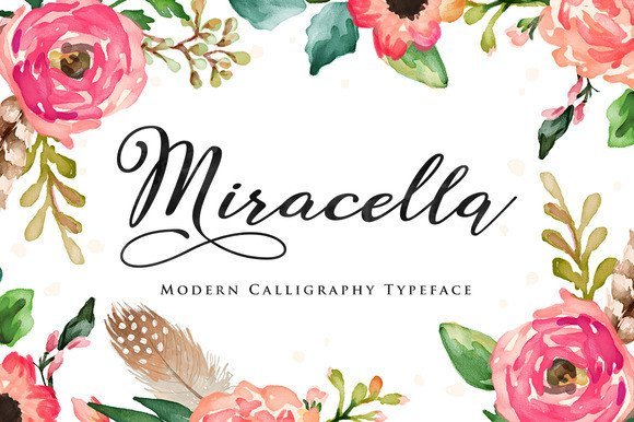 Miracella Font - Featured Image