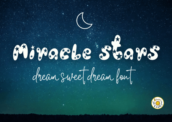 Miracle Stars Font - Featured Image