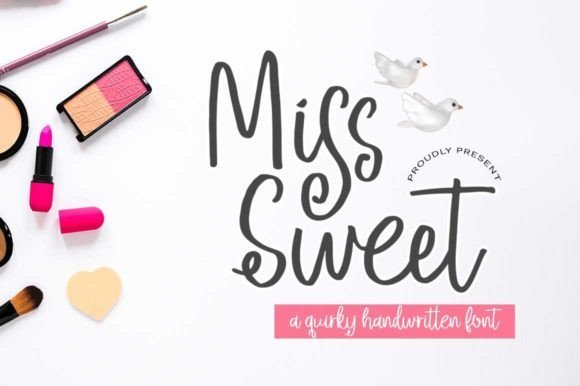 Miss Sweet Font - Featured Image