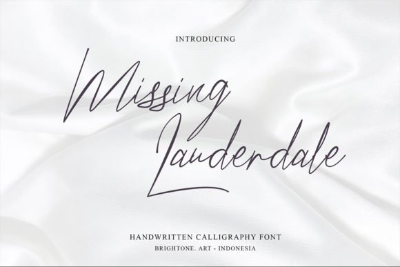 Missing Lauderdale Font - Featured Image