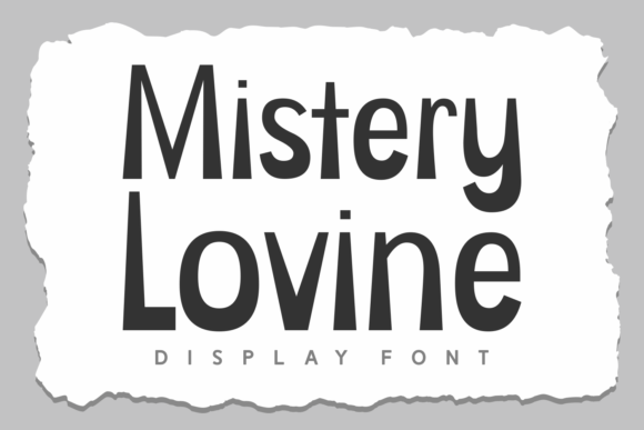 Mistery Lovine Font - Featured Image