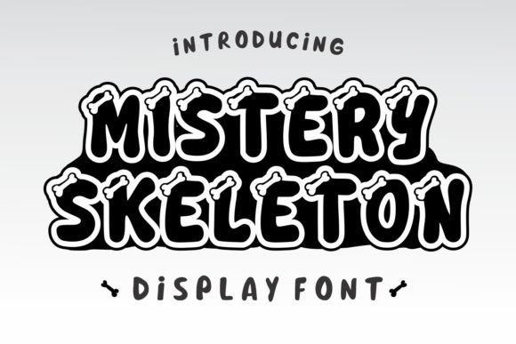 Mistery Sleketon Font - Featured Image