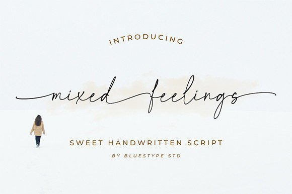Mixed Feelings Font - Featured Image