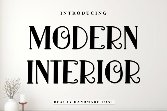 Modern Interior Font Download for Desktop
