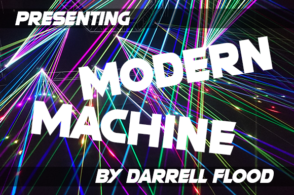 Modern Machine Font - Featured Image