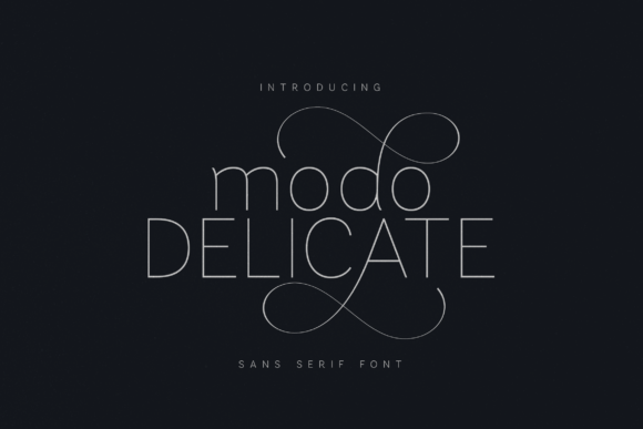 Modo Delicate Font Download for Desktop