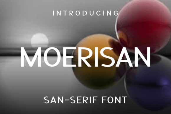 Moerisan Font - Featured Image