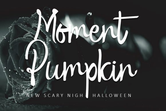 Moment Pumpkin Font - Featured Image