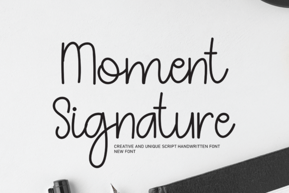 Moment Signature Font Download for Desktop