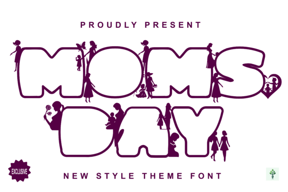 Moms Day Font - Featured Image