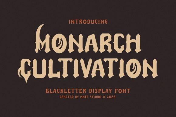 Monarch Cultivation Font - Featured Image
