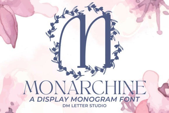 Monarchine Monogram Font - Featured Image