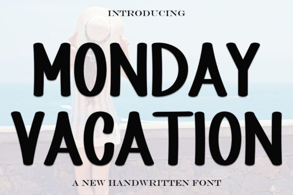 Monday Vacation Font - Featured Image
