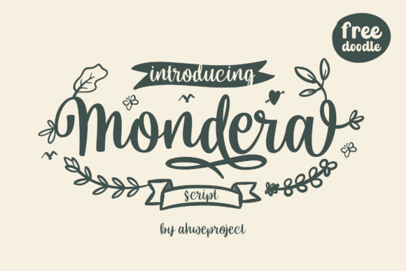 Mondera Font - Featured Image