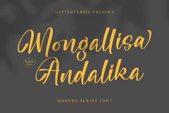 Mongallisa Andalika Font - Featured Image
