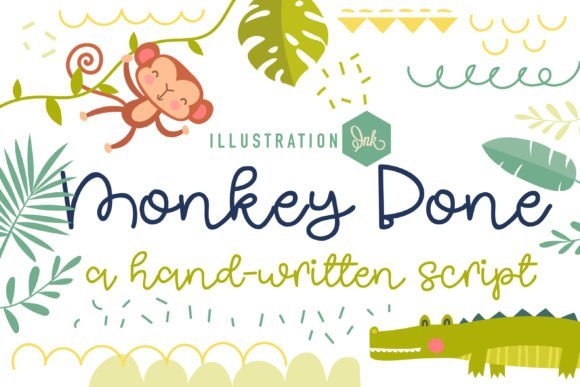 Monkey Bone Font - Featured Image