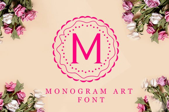 Monogram Art Font Download for Desktop