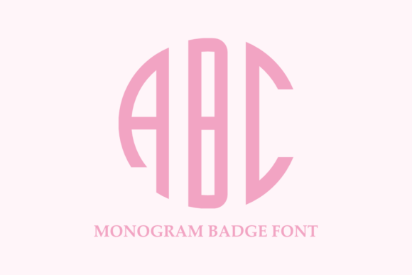 Monogram Badge Font Download for Desktop