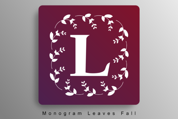 Monogram Leaves Fall Font Download for Desktop