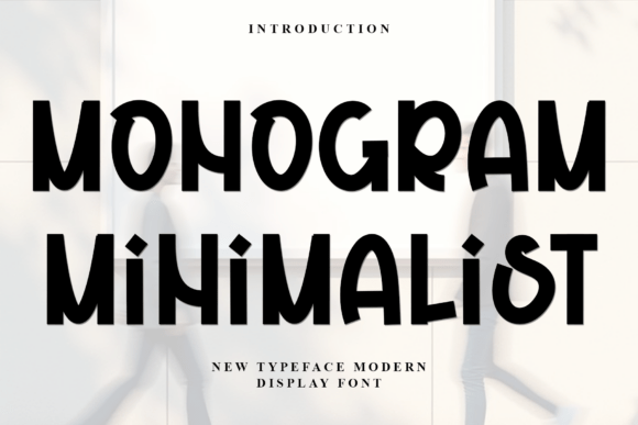 Monogram Minimalist Font - Featured Image