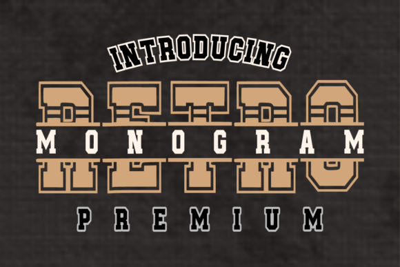 Monogram Retro Font Download for Desktop