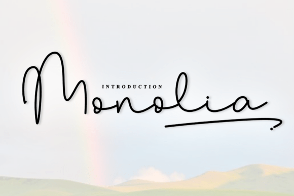 Monolia Font - Featured Image