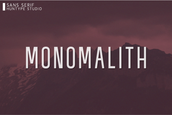 Monomalith Font Download for Desktop