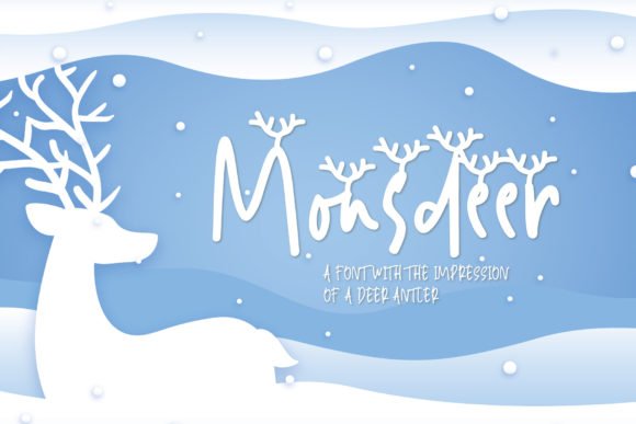 Monsdeer Font - Featured Image