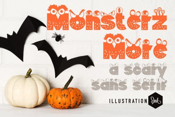 Monsterz More Font - Featured Image