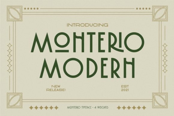 Monterio Font Download for Desktop