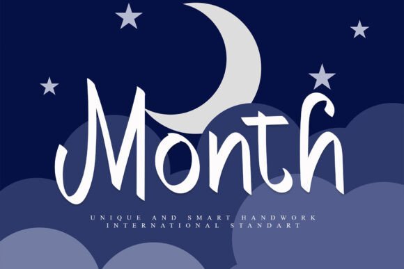 Month Font - Featured Image