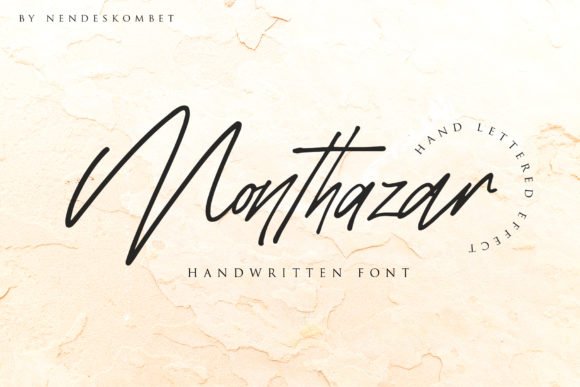 Monthazar Font Download for Desktop