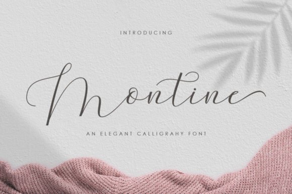 Montine Script Font - Featured Image