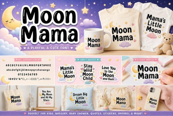 Moon Mama Font Download for Desktop