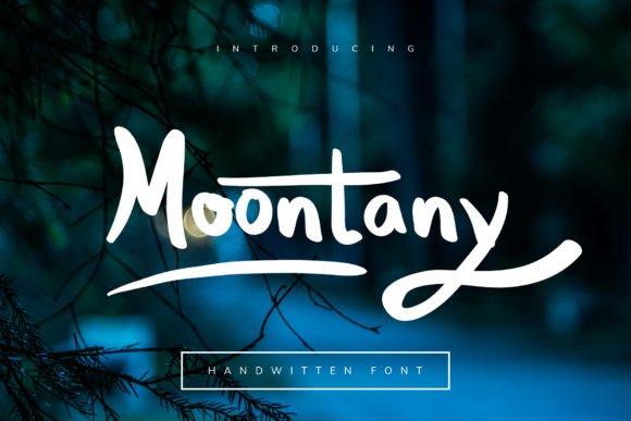 Moontany Font - Featured Image