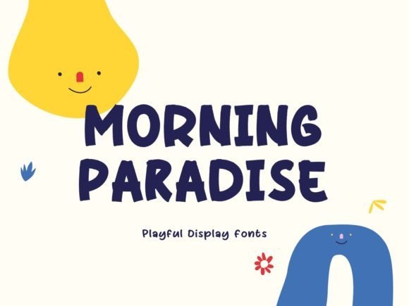 Morning Paradise Font - Featured Image