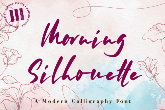 Morning Silhouette Font - Featured Image