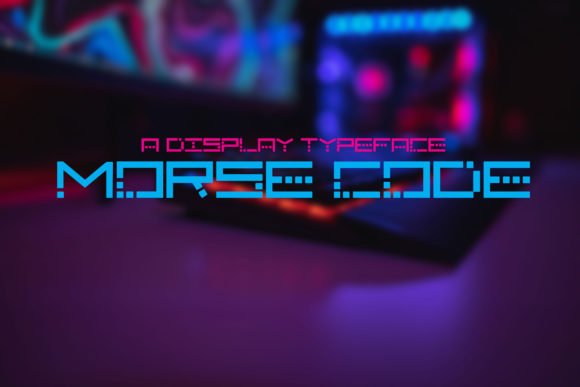 Morse Code Font Download for Desktop