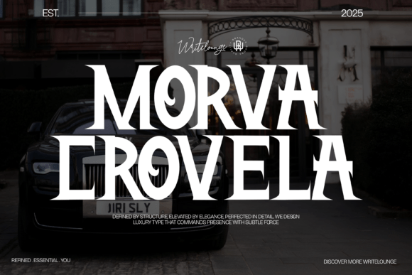 Morva Crovela Font - Featured Image