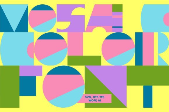 Mosaic Font Download for Desktop