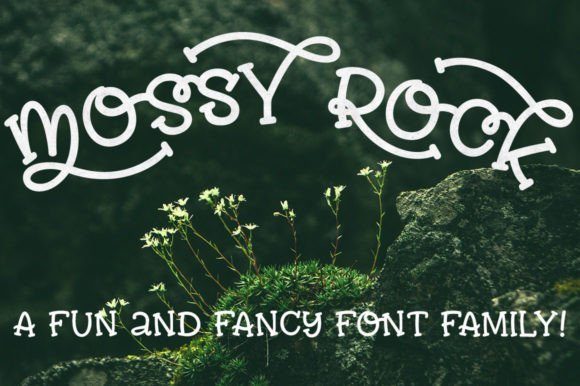 Mossy Rock Font - Featured Image